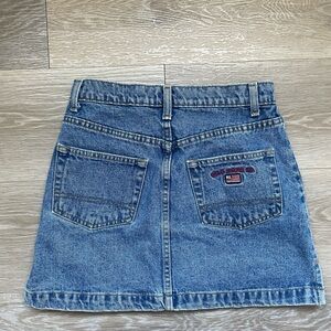SOLD Vintage Polo Ralph Lauren Blue Denim Skirt
